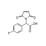 2-(2,5-Dioxo-2,5-dihydro-1-pyrrolyl)-2-(4-fluorophenyl)acetic Acid