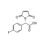 (S)-2-(2,5-Dioxo-2,5-dihydro-1-pyrrolyl)-2-(4-fluorophenyl)acetic Acid