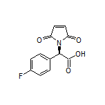 (R)-2-(2,5-Dioxo-2,5-dihydro-1-pyrrolyl)-2-(4-fluorophenyl)acetic Acid