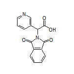 2-(1,3-Dioxo-2-isoindolinyl)-2-(3-pyridyl)acetic Acid