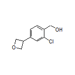 2-Chloro-4-(oxetan-3-yl)benzyl Alcohol