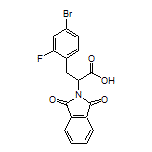 3-(4-Bromo-2-fluorophenyl)-2-(1,3-dioxo-2-isoindolinyl)propanoic Acid