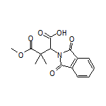 2-(1,3-Dioxo-2-isoindolinyl)-4-methoxy-3,3-dimethyl-4-oxobutanoic Acid