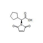 (S)-2-Cyclopentyl-2-(2,5-dioxo-2,5-dihydro-1-pyrrolyl)acetic Acid