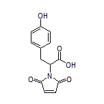 2-(2,5-Dioxo-2,5-dihydro-1-pyrrolyl)-3-(4-hydroxyphenyl)propanoic Acid