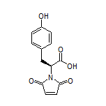 (S)-2-(2,5-Dioxo-2,5-dihydro-1-pyrrolyl)-3-(4-hydroxyphenyl)propanoic Acid