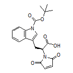 (S)-3-(1-Boc-3-indolyl)-2-(2,5-dioxo-2,5-dihydro-1-pyrrolyl)propanoic Acid