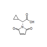 (R)-2-Cyclopropyl-2-(2,5-dioxo-2,5-dihydro-1-pyrrolyl)acetic Acid