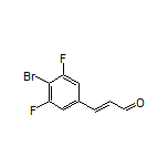 (E)-3-(4-Bromo-3,5-difluorophenyl)acrylaldehyde