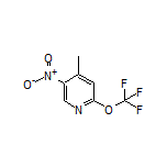 4-Methyl-5-nitro-2-(trifluoromethoxy)pyridine