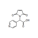 2-(2,5-Dioxo-2,5-dihydro-1-pyrrolyl)-2-(4-pyridyl)acetic Acid