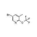 5-Bromo-3-methyl-2-(trifluoromethoxy)pyridine