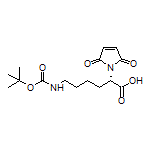 (S)-6-(Boc-amino)-2-(2,5-dioxo-2,5-dihydro-1-pyrrolyl)hexanoic Acid