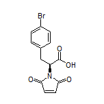 (S)-3-(4-Bromophenyl)-2-(2,5-dioxo-2,5-dihydro-1-pyrrolyl)propanoic Acid