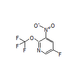 5-Fluoro-3-nitro-2-(trifluoromethoxy)pyridine