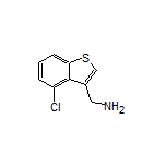 (4-Chlorobenzo[b]thiophen-3-yl)methanamine