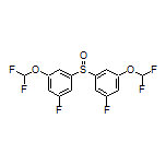 5,5’-Sulfinylbis[1-(difluoromethoxy)-3-fluorobenzene]