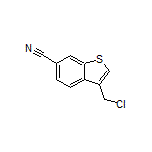 3-(Chloromethyl)benzo[b]thiophene-6-carbonitrile