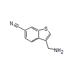 3-(Aminomethyl)benzo[b]thiophene-6-carbonitrile