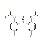 2,2’-Sulfinylbis[1-(difluoromethoxy)-4-fluorobenzene]