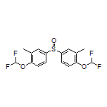 4,4’-Sulfinylbis[1-(difluoromethoxy)-2-methylbenzene]