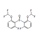 2,2’-Sulfinylbis[1-(difluoromethoxy)-3-fluorobenzene]