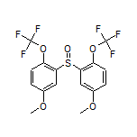 2,2’-Sulfinylbis[4-methoxy-1-(trifluoromethoxy)benzene]