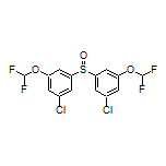 5,5’-Sulfinylbis[1-chloro-3-(difluoromethoxy)benzene]