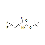 1-(Boc-amino)-3,3-difluorocyclobutane-1-carbaldehyde