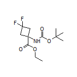 Ethyl 1-(Boc-amino)-3,3-difluorocyclobutane-1-carboxylate