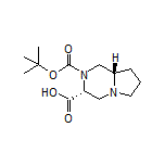 (3R,8aS)-2-Boc-octahydropyrrolo[1,2-a]pyrazine-3-carboxylic Acid