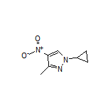 1-Cyclopropyl-3-methyl-4-nitro-1H-pyrazole