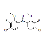 4,4’-Sulfinylbis(1-chloro-2-fluoro-3-methoxybenzene)