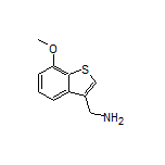 (7-Methoxybenzo[b]thiophen-3-yl)methanamine