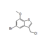 5-Bromo-3-(chloromethyl)-7-methoxybenzo[b]thiophene