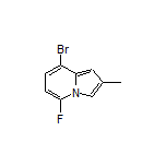 8-Bromo-5-fluoro-2-methylindolizine