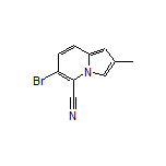 6-Bromo-2-methylindolizine-5-carbonitrile