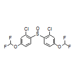 4,4’-Sulfinylbis[3-chloro-1-(difluoromethoxy)benzene]