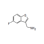 (5-Fluorobenzo[b]thiophen-3-yl)methanamine(5-Fluorobenzo[b]thiophen-3-yl)methanamine