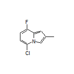5-Chloro-8-fluoro-2-methylindolizine