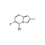 5-Bromo-6-fluoro-2-methylindolizine