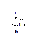 5-Bromo-8-fluoro-2-methylindolizine