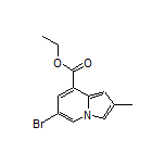 Ethyl 6-Bromo-2-methylindolizine-8-carboxylate