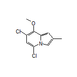 5,7-Dichloro-8-methoxy-2-methylindolizine
