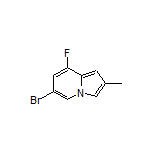 6-Bromo-8-fluoro-2-methylindolizine