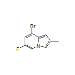 8-Bromo-6-fluoro-2-methylindolizine