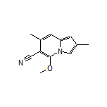 5-Methoxy-2,7-dimethylindolizine-6-carbonitrile
