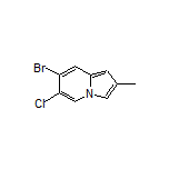 7-Bromo-6-chloro-2-methylindolizine