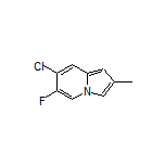 7-Chloro-6-fluoro-2-methylindolizine