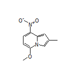 5-Methoxy-2-methyl-8-nitroindolizine